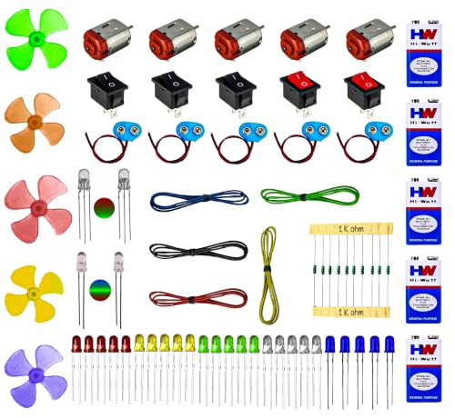 Image of Science Kit for Project Creation for Student | Ultimate Science Kit for Kids | Learning Educational Kit for Boys & Girls - 70 Components