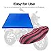 KKmoon Alfombrillas de Gel para Asiento de Motocicleta, Gel Asiento Moto Comfortable...