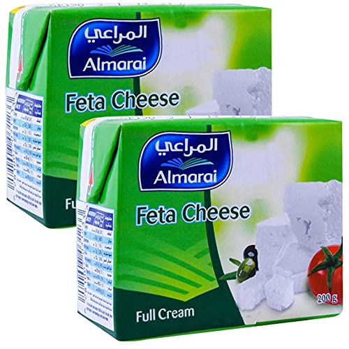 Image of Almarai Feta Cream Cheese Full Cream, 2 x 200 g