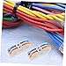 NAMOARLY 10pcs Electrical Wire Splice Connectors Compact and Reusable Easy Tool Installation for Safe Electrical Projects and Wiring Connections