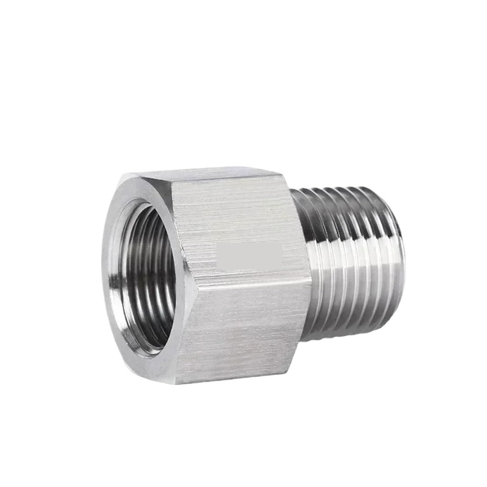 Epaknhgd Men's M12x1 Fe 1Pc Hex Reducer Bushing 304 Stainless Adapter Pipe Plug Fitting Interface