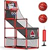BESTKID BALL Arcade Basketball Hoop for Kids – Shootout Game Set Indoor Sports Toy – Fun and Entertaining Gift for Boys…
