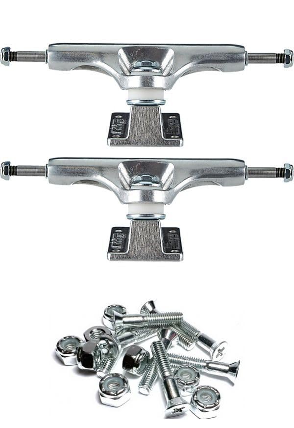 Slappy Truck Company ST1 Inverted Polished Skateboard Trucks - 6.375