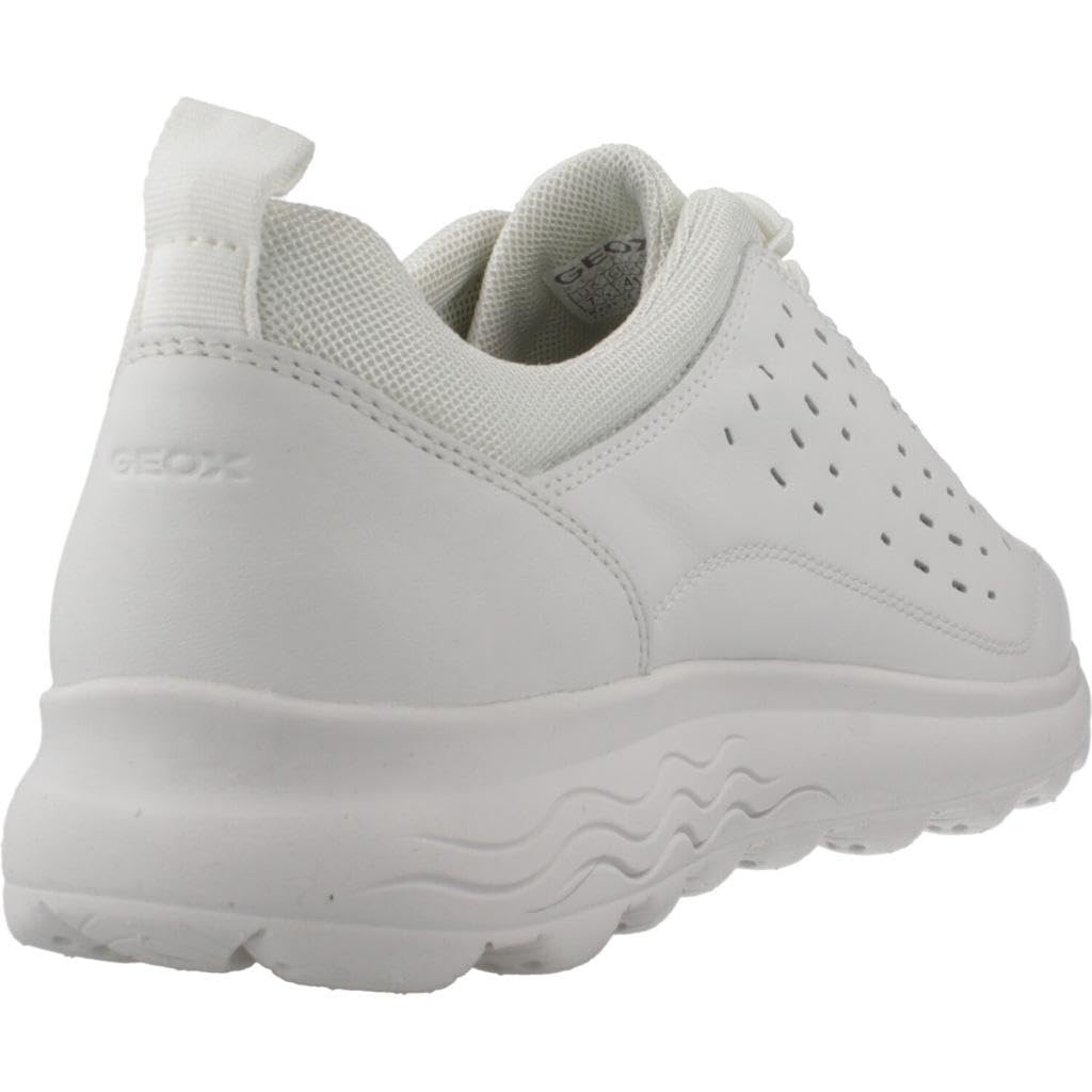 Geox Sneaker da Donna D Spherica D, Bianco, 38 EU