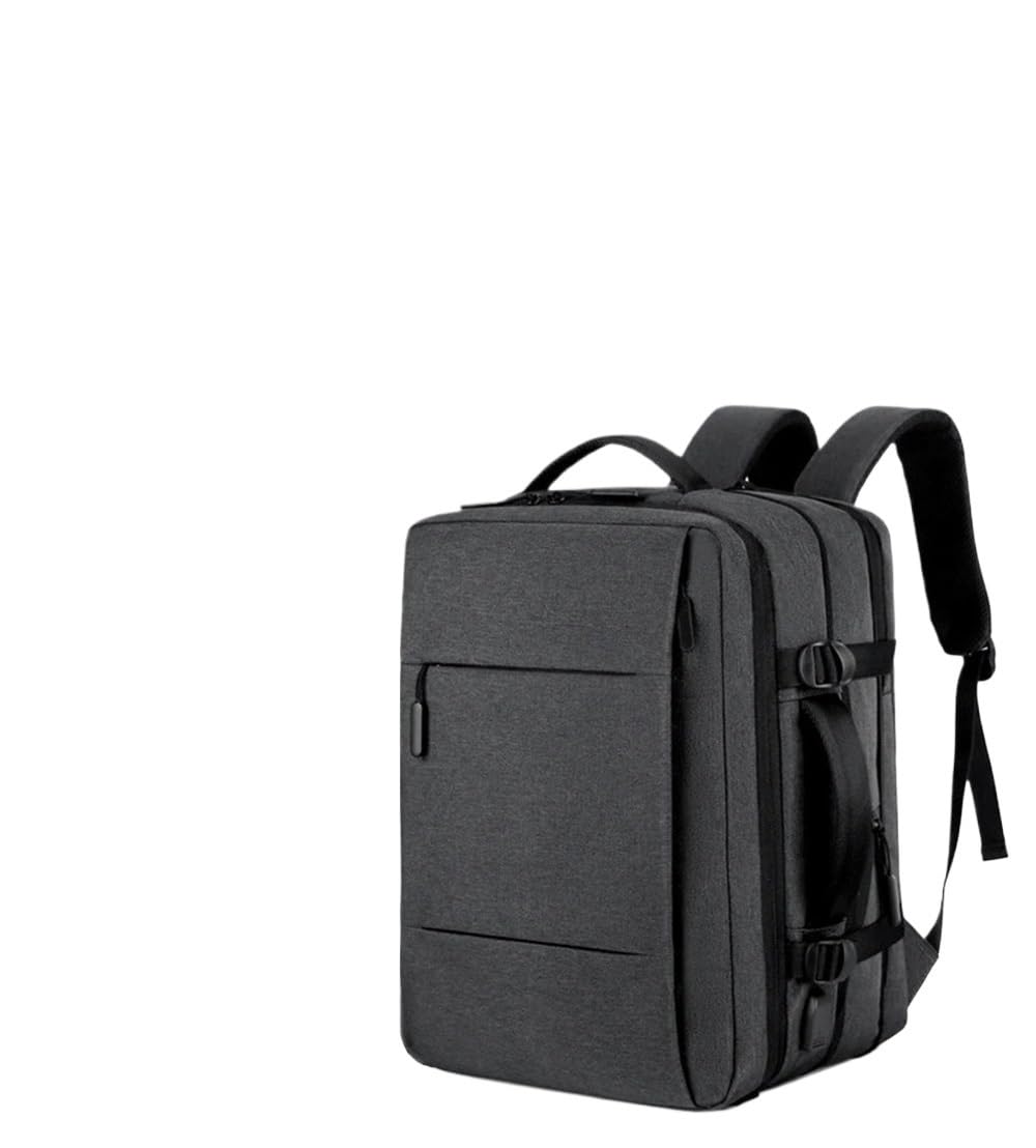 Borsa Reflex Zaino DSLR classico da uomo, borsa for fotocamera lavoro, scuola, USB espandibile, grande capacità, zaino viaggio alla moda impermeabile(Noir)