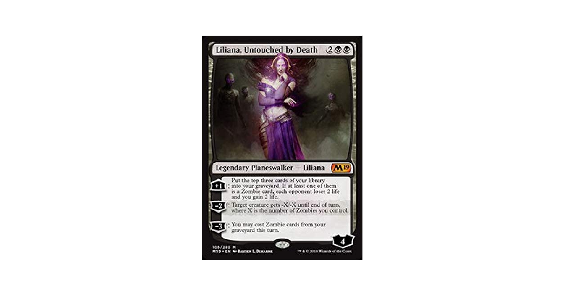 死が触れぬ者、リリアナ Liliana, Untouched by Death Liliana, Untouched by Death | Starter Commander Decks | Star