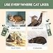 JAYU PET Active Catnip Spray (1 fl.oz) Active Catnip Powder (0.5oz) - Potent Fresh Leaves or Liquid for Entertaining Cats, Reducing Stress & Anxiety, Reviving Old Toys (Spray+Catnip)