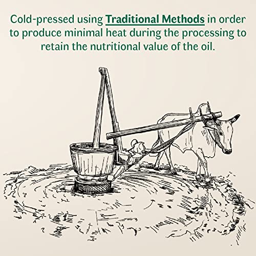 Image of Vediko Organic Black Mustard Oil 5L | Kolhu /Kacchi Ghani /Chekku | Raw Virgin Edible Cold Pressed Chekku Sarson Oil for Cooking | Good for Health & Digestion | Goodness of Omega 3 & 8