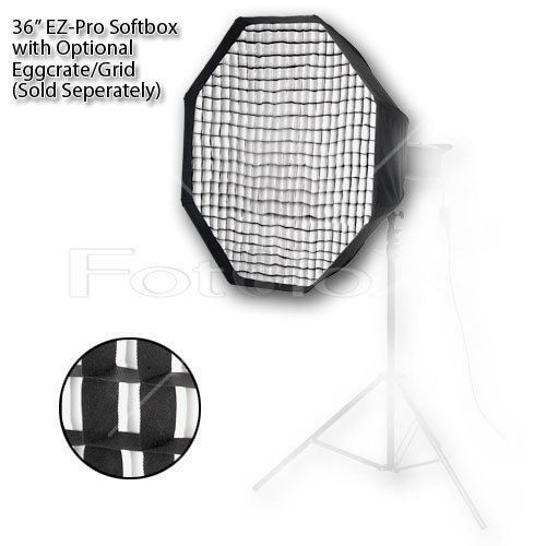 Pro Studio Solutions EZ Pro Beauty Dish Octagon Softbox 36" with Speedring, for Broncolor (Impact), and Visatec Strobe Light, Speed Ring, Soft Box, Octbox
