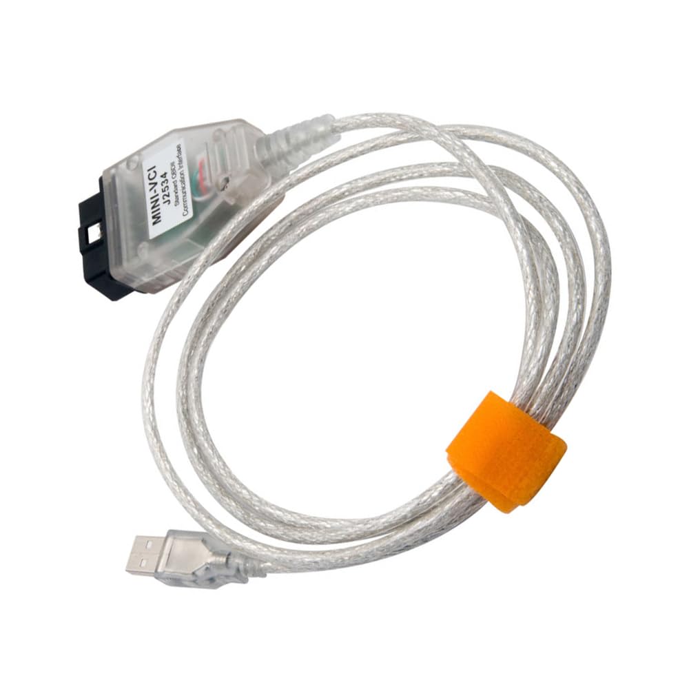 Herramienta de análisis de diagnóstico OBD2, Cable Lector de código Mini VCI J2534 Riloer 1.5M para Software Techstream Incluye Lector OBD v13.00.022-b