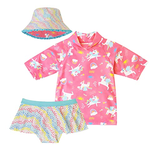 Image of UV SKINZ UPF 50+ Girls' 3-Piece Swim Set