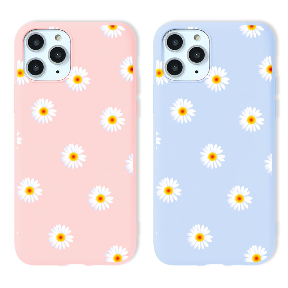 Yoedge [2 Pezzi] Cover Per IPhone 14 Pro Max Con Disegno Drago - Silicone Morbido Matte TPU Antiurto, Nero&Bianco