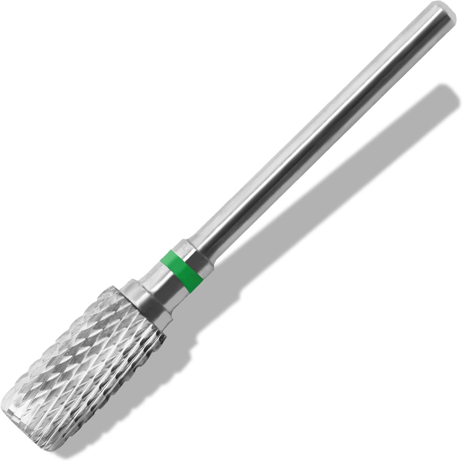 Professional Electric Nail Drill Bits 3/32" Carbide Bit Cuticle Drill Bits Nail Files for Fast remove Acrylic or Hard Gel Nail Drill Bit for Manicure Pedicure(Silver, Coarse Grit)