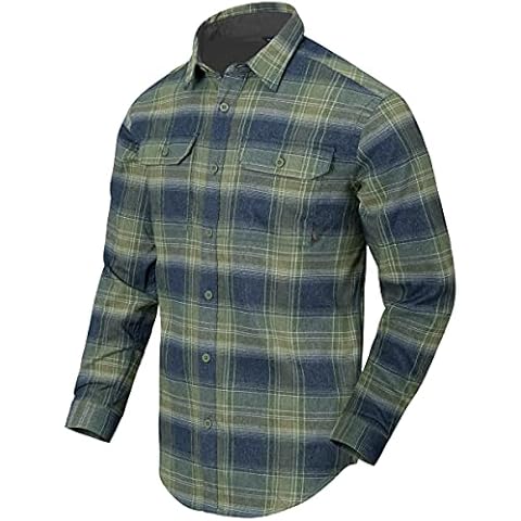 Helikon-Tex Hombre GreyMan Camisa Blast Blue Plaid tamaño L Cover