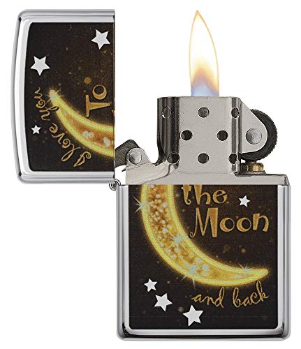 Encendedor Zippo Moon and Star miniatura 3
