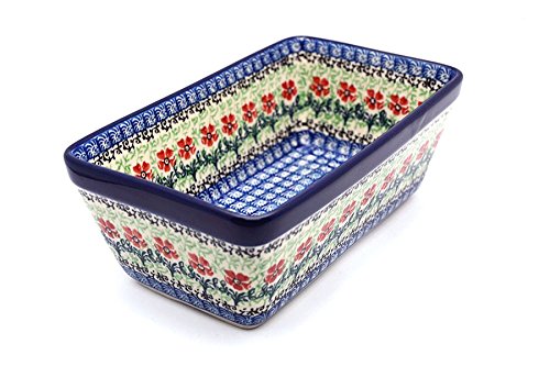Polish Pottery Baker - Loaf Dish - Maraschino-image-11