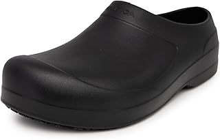 Women Men Work Clogs Slides Slip Resistant Quick Drying Kitchen Shoes Cushioned Sandals with Arch Support