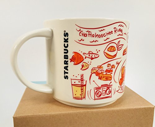 Taza de café Starbucks Atlanta cerámica 14 oz miniatura 6