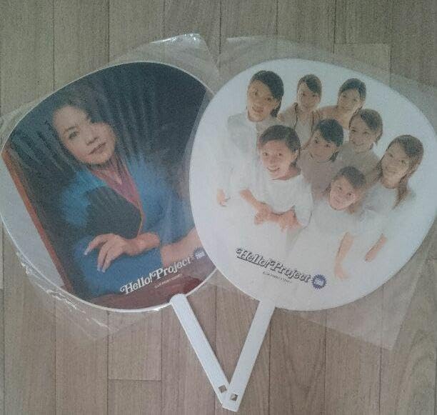 アイドルグッズ モーニング娘。 パンフレット(数量2)、うちわ(数量8)セット モーニング娘。 パンフレット(数量2)、うちわ(数量8)セット