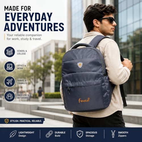 Image of Devinbha Waterproof Backpack | Stylish & Durable School, College & Travel Bag for Boys, Girls, | Lightweight Everyday