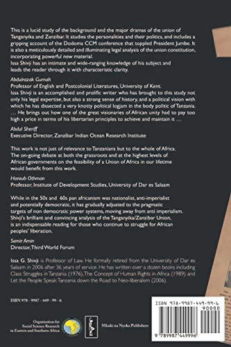 Pan-Africanism or Pragmatism. Lessons of the Tanganyika-Zanzibar Union