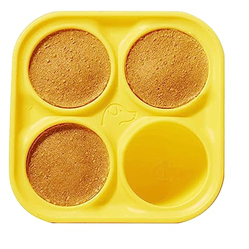 Silikonformen für Welpen-Leckerlis, antihaftbeschichtet, für Haustiere, Schokoladenform, hitzebeständig, spülmaschinenfest, Joghurt, Leckerlis, Brühe für Hunde und Katzen Teksome