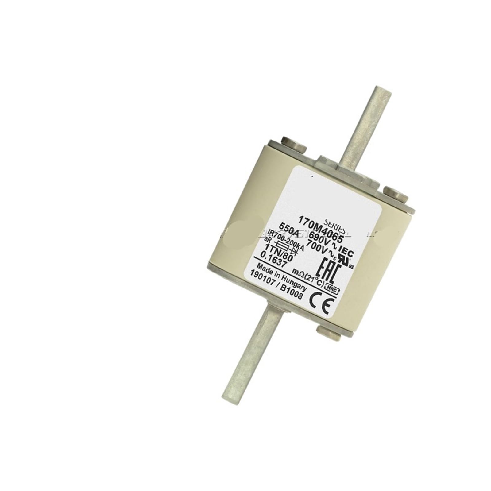 Fusible rapide 170M4064 de haute precision pour systeme sensible - 6