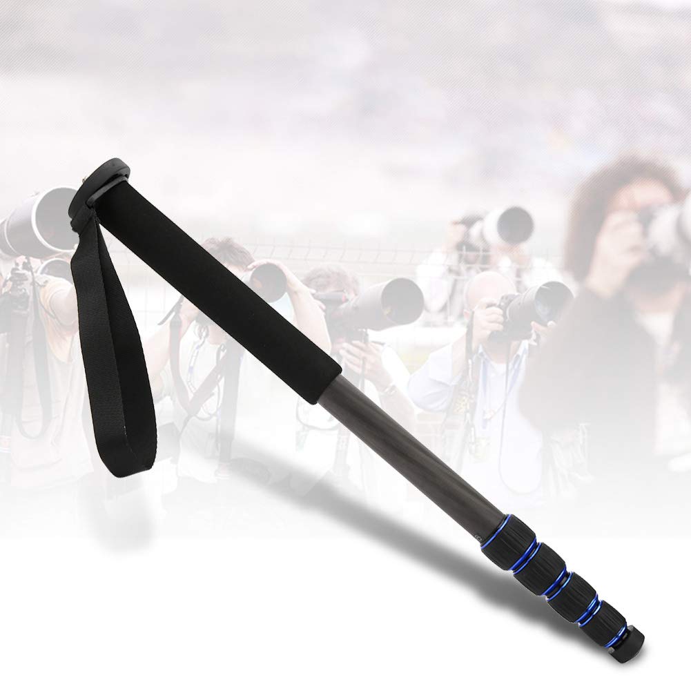 Denash Monopode Télescopique Portable en Fibre de Carbone pour Caméra DSLR-Pliage de Photographie Grimpode Grimpeur pour Les Amateurs de Photographie en Plein Air à L'extérieur