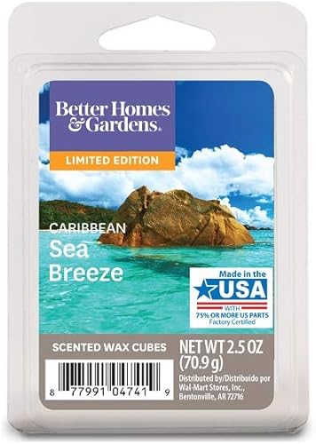 Better Homes and Gardens Caribbean Sea Breeze Wax Cubes
