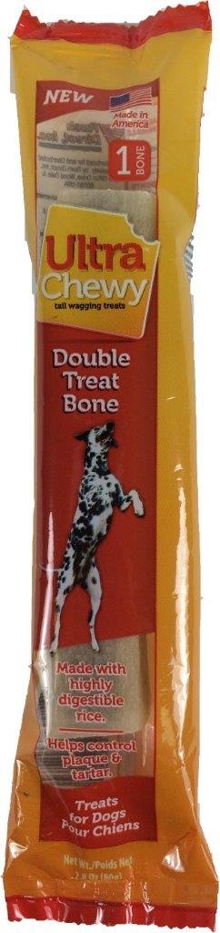 Ultra Chewy Double Treat Bone - 2.8Oz