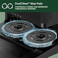 iRobot Roomba Plus 405 (G181) 2in1 Vacuum & Mop Robot with AutoWash Dock - Dual Spinning, Smart & Fast Mapping, Ideal for Pet Hair, Self-Empties 75 Days, Intense Suction, Pad Washing & Drying — image 9