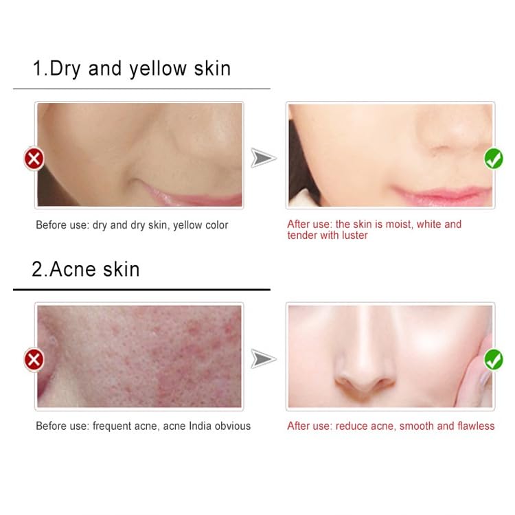 Miniatura 7 de Princess Pippa's Place - Máscara de arcilla de caolín de pepino, máscara hidratante de pepino para reducir los poros de la cara y limpieza profunda,