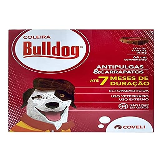 Bulldog Coleira A E Tamanho P 7 Para Cães
