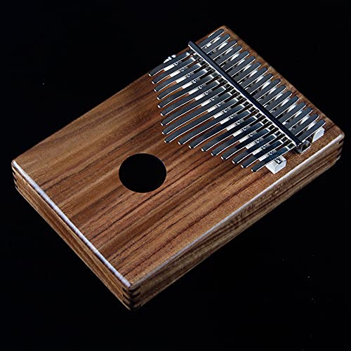 WGOEODI Piano à Doigt Portable 17 Sons en Bois Kalimba Thumb Piano, Marron - Les Beatles, Paul McCartney, John Lennon, RIngo Starr, George Harrison WGOEODI Piano à Doigt Portable 17 Sons en Bois Kalimba Thumb Piano, Marron – Image 3
