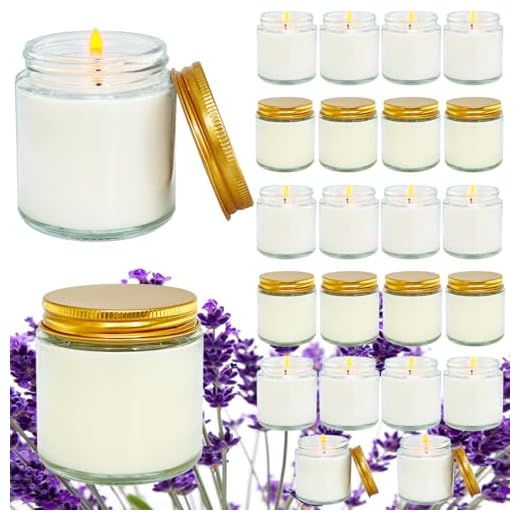 Can you have candles in carry on luggage Veiuwa 24 Pcs Mini Lavender Soy Candles