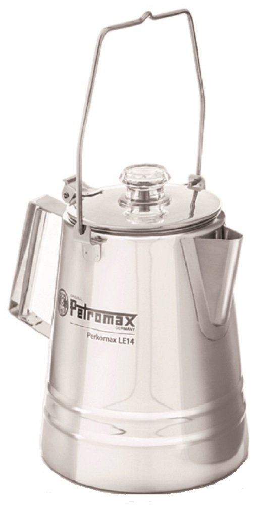 PETROMAX 12890 Outdoor Camping Percolator, Stainless Steel, 6.3 gal (21 L)