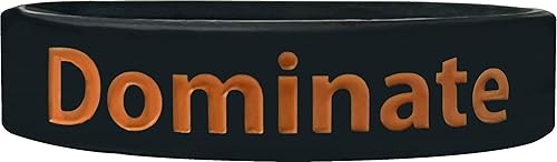 Pulseras motivacionales  Usadas por atletas profesionales  Pulseras de goma de silicona con mensajes inspiradores  para el enfoque de la vida y la