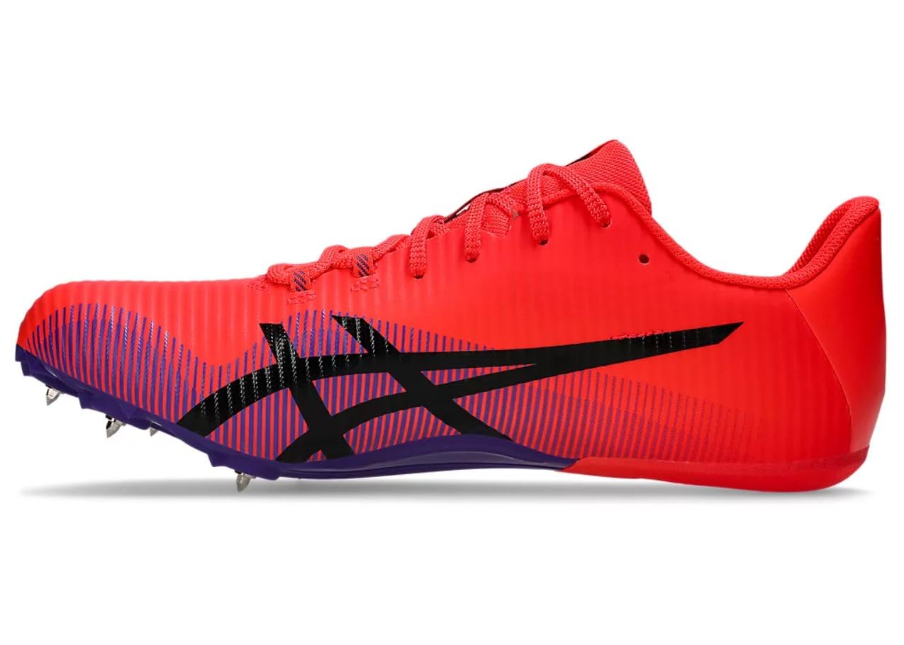 Asics Herren Hypersprint 8 Leichtathletik Spikes Laufschuhe, 1093A197-600, Rot