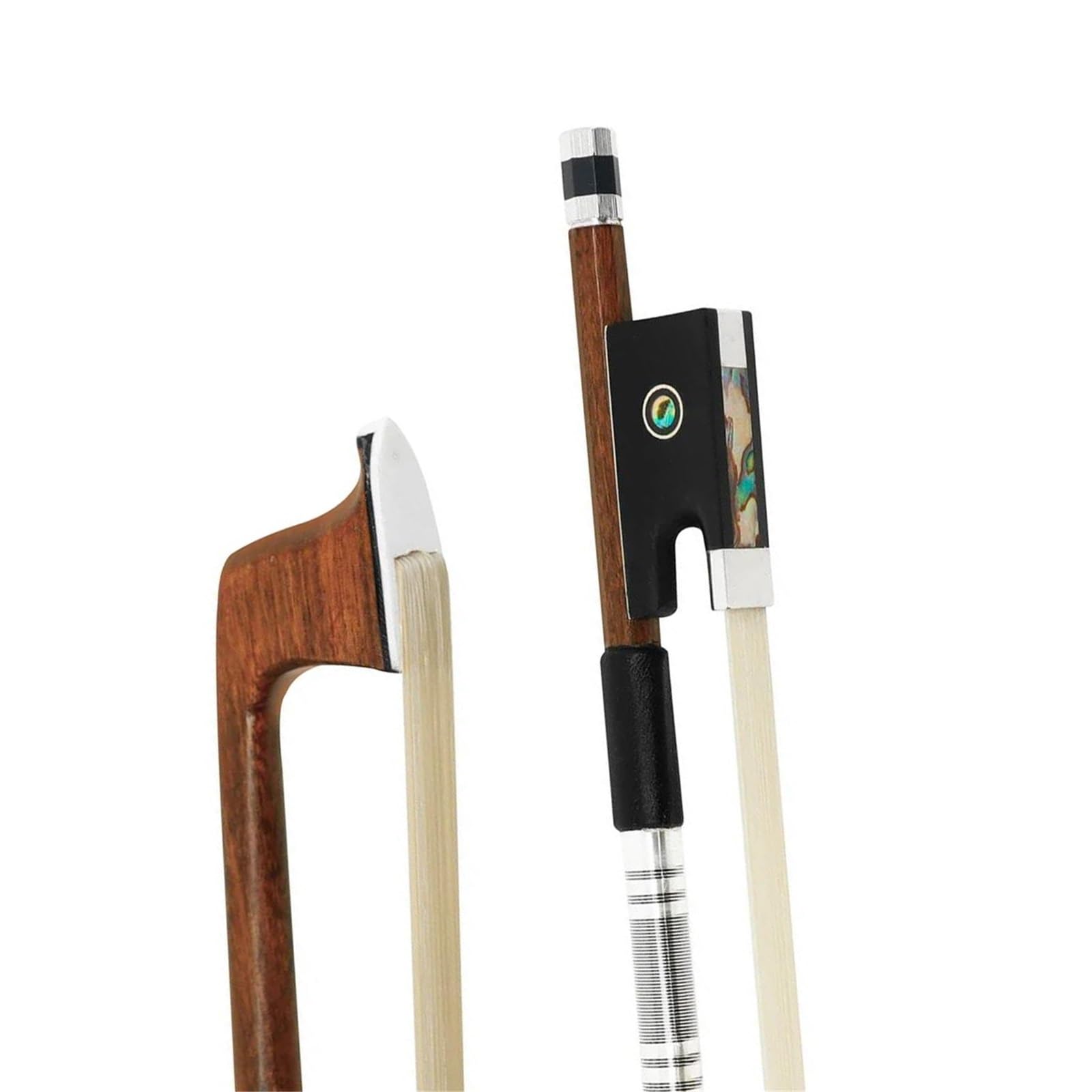 Arco Per Violino Archetto Per Violino 4/4 In Legno Brasiliano Coda Di Cavallo Ebano Accessori Per Strumenti Musicali