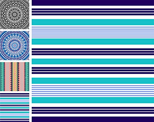 Elite Trend Microfiber Beach Towel for Travel:Oversized XL 78 x 35, 63x63,71x31Inch Quick