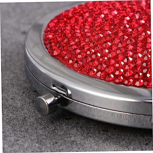 Espejo compacto redondo doble cara Baluue para maquillaje miniatura 4
