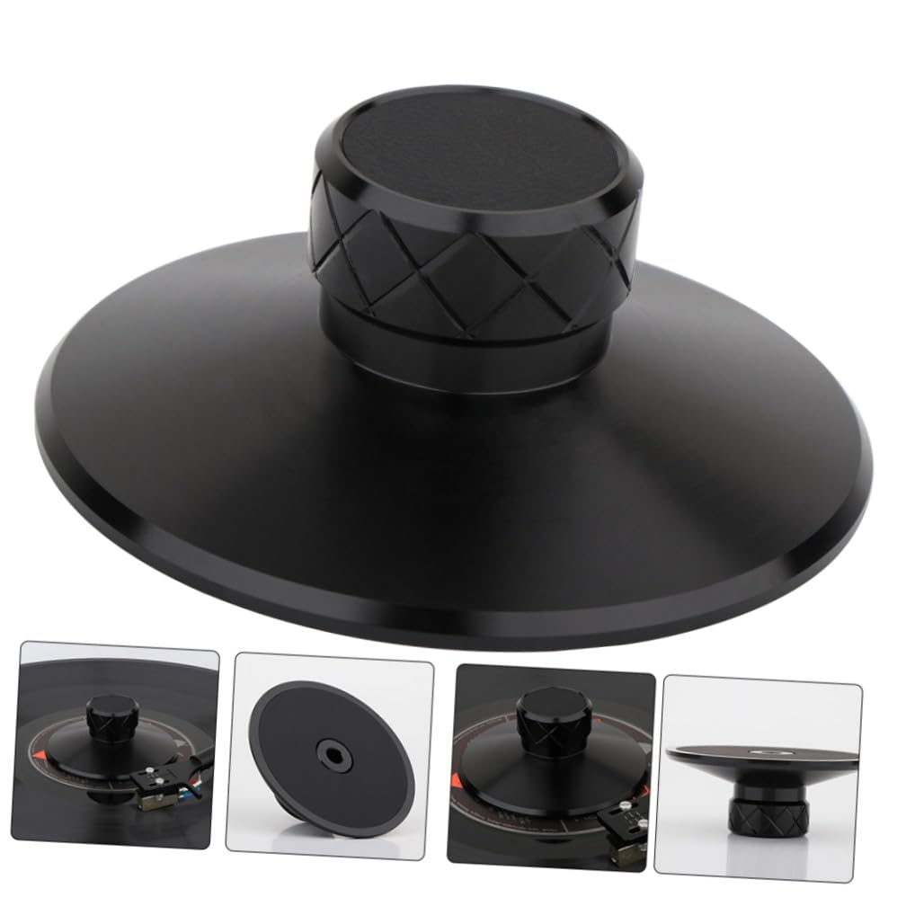 NUOBESTY Peso Del Disco in Lega Per Stabilizzatore Del Disco Morsetto Per Peso Audio Accessori Per Vinile Stabilizzatore Per Giradischi