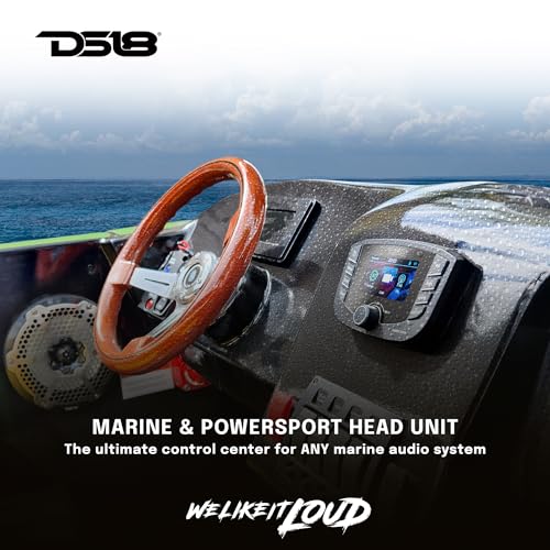 Radio Marina DS18 MRX300 con Pantalla TFT 3" y Bluetooth miniatura 3