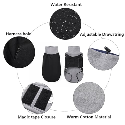 babepet Dachshund Winter Coat, Waterproof Miniature Dachshund Clothes - Image 2