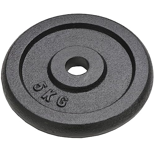 vidaXL Disque de Poids Haltère Fonte Salle de Sport Entraînement Multi-modèle – Image 4