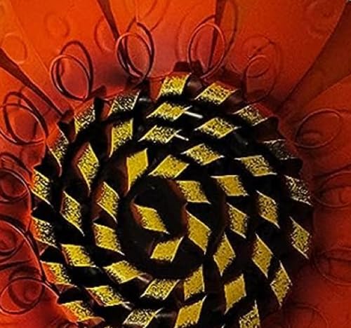 SEASONSEASY Metal Sunflower Wall Decor Set of 3 Flowers with Wire Hangers for Indoor or Outdoor Use, 11.5" x 11.5" Orange, Yellow, Red - Image 5