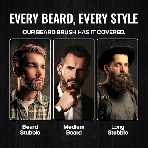 Image of Hipster Wooden Comb & Beard Brush for Men Combo | Dual Side Tooth Beard & Hair Grooming Comb for Hair Growth | Anti-Static, Pocket Friendly, Natural Wooden Comb