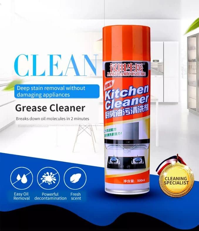 Neerja MultiPurpose Foam Cleaner Kitchen Cleaner Spray Grease Stain
