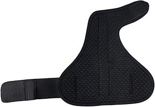 BESPORTBLE Protetor De Polegar Talas De Polegar Estabilizador De Pulso Cinta De Túnel Do Carpo Cinta De Apoio De Pulso Cinta De Apoio De Polegar Pano Ok Suporte De Mão Preto Para Mão Direita