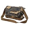 GOOTIUM Canvas Messenger Bag - Vintage Cross Body Shoulder Satchel